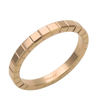 Pre-owned Chopard Pink Gold Pink Gold (18k) Band Ring ()