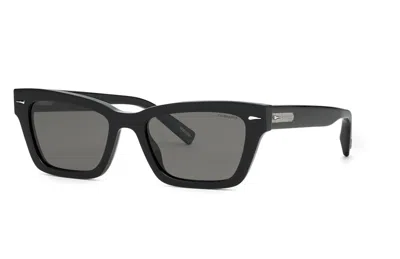 Chopard Polarized Grey Cat Eye Ladies Sunglasses Sch338 700p 54 In ["grey","black"]