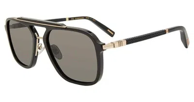 Chopard Polarized Grey Navigator Men's Sunglasses Sch291 700p 57 In ["grey","black"]