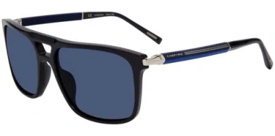 Pre-owned Chopard Polarized Men's Blue Navigator Sunglasses - Sch31159821p - Italy
