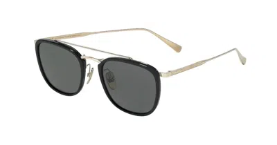 Chopard Polarized Smoke Gradient Square Men's Sunglasses Schd60m 700p 53 In ["black"]