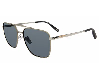 Chopard Polarized Smoke Navigator Men's Sunglasses Schl24 E56p 60 In Pattern