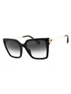 Chopard Rectangular Women's Sunglasses - Elegant Acetate Design In Black