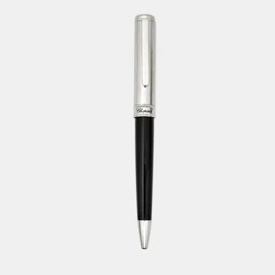 Pre-owned Chopard Resin Silver Tone Ballpoint Pen