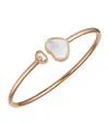 Chopard Happy Hearts 18ct Rose-gold And Diamond Bracelet In Rose Gold