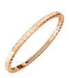 Chopard Rose Gold Ice Cube Bangle In Rose Gold