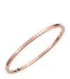 Chopard Rose Gold Ice Cube Bangle In Rose Gold