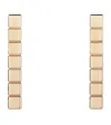 Chopard Rose Gold Ice Cube Earrings In Rose Gold