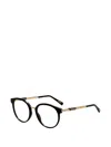 Chopard Round-frame Glasses In Black