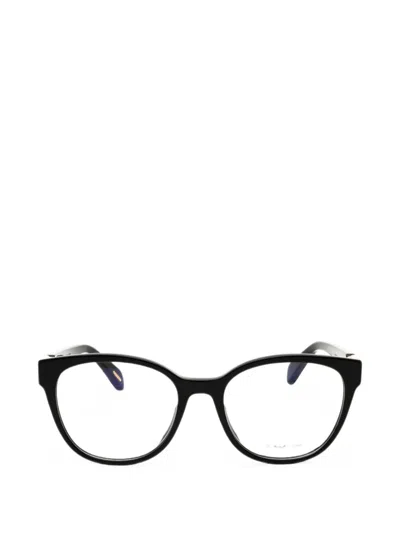 Chopard Round-frame Glasses In Black