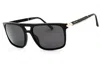 Chopard Sch311 Rectangular Acetate Sunglasses In Black