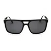 Chopard Sch311700p Aviator Full Rim Sunglasses In Black