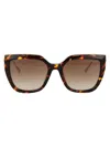 Chopard Cat-eye Frame Sunglasses In 0745 Brown