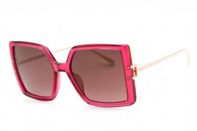 Pre-owned Chopard Sch334m-afd-56 Sunglasses Size 56mm 135mm 19mm Pink Women In Brown