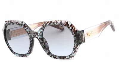 Chopard Sch362m Oversized Acetate Sunglasses In Brown