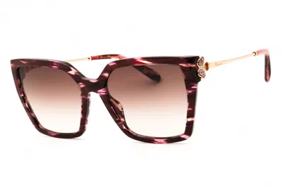 Chopard Sch371s 01g2 Shiny Streaked Burgundy/brown Gradient