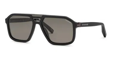 Chopard Sch374 Polarized 703p Men's Sunglasses Black Size 59