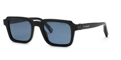 Chopard Sch376 Polarized 700z Occhiali Da Sole Neri Per Uomo In Black