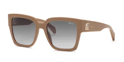 Chopard Sch406 05gn Men's Sunglasses Brown Size 55
