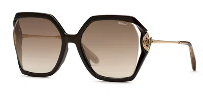 Chopard Sch407s Alvx Occhiali Da Sole Grigi Per Uomo