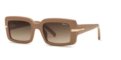 Chopard Sch413m 0nud Occhiali Da Sole Marroni Per Uomo