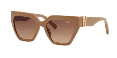 Chopard Sch415m 0nud Women's Sunglasses Brown Size 54