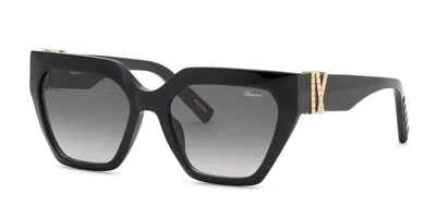 Chopard Sch415s 700s Men's Sunglasses  Size 54 In Black