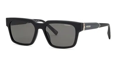 Chopard Sch428m Polarized 703p Men's Sunglasses  Size 57 In Black