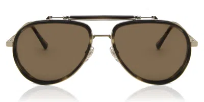 Chopard Schf24 Polarized 7hlp Men's Sunglasses Brown Size 59