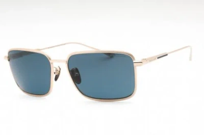 Pre-owned Chopard Schf84m-8fzp-59 Sunglasses Size 59mm 145mm 17mm Gold Men In Blue