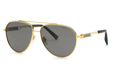 Pre-owned Chopard Schg63 400p Oro Giallo Lucido 62/14/145 Men's Sunglasses