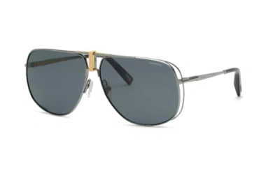 Pre-owned Chopard Schg91v 509p Rutenio Lucido Totale 65/11/145 Men's Sunglasses