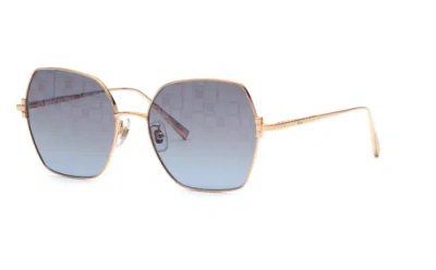 Pre-owned Chopard Schl02m 300l Oro Rose' Lucido Totale 57/16/135 Woman Sunglasses In Gold