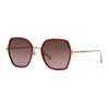 Chopard Square-frame Sunglasses In Brown