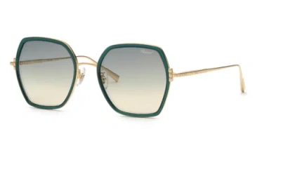 Pre-owned Chopard Schl02v 300k Oro Rose' Lucido 54/20/135 Women's Sunglasses