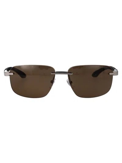 Chopard Schl22v Sunglasses In Rutenio Lucido Totale