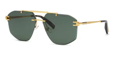 Chopard Schl23 0400 Men's Sunglasses Gold Size 64
