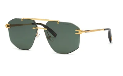 Pre-owned Chopard Schl23 0400 Oro Giallo Lucido 64/15/145 Men's Sunglasses