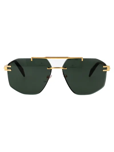 Chopard Schl23 Sunglasses In Gold