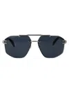 Chopard Schl23 Sunglasses In Rutenio Lucido Totale