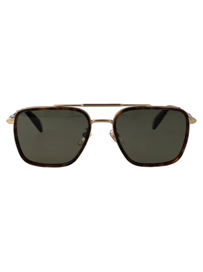 Chopard Schl24v Sunglasses In Oro Grigio Lucido