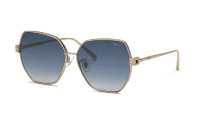 Pre-owned Chopard Schl28m 08fe Cammello Tan Lucido 59/15/135 Women's Sunglasses
