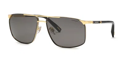 Chopard Schl52 Polarized Sa1p Occhiali Da Sole Neri Per Uomo