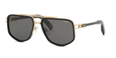 Chopard Schm12v Polarized 700p Men's Sunglasses Black Size 59