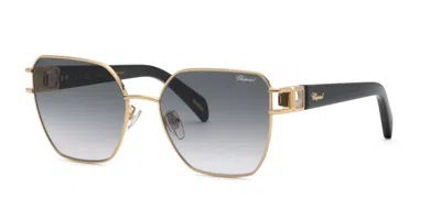 Chopard Schm22s 0300 Occhiali Da Sole Oro Per Uomo In Gold