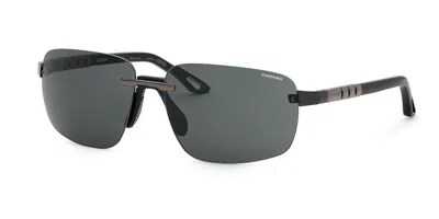Chopard Schm39 0crm Men's Sunglasses Black Size 64