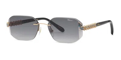 Chopard Schm51s 0300 Men's Sunglasses  Size 60 In White