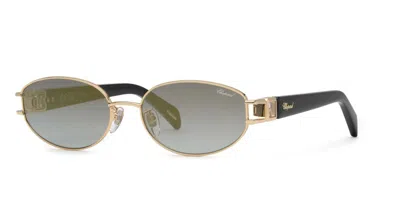 Chopard Schm59s 300g Men's Sunglasses Gold Size 59 In Gray