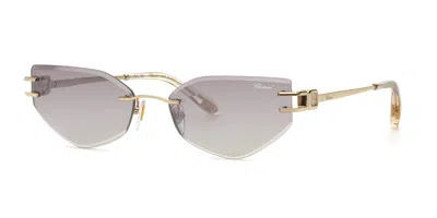 Chopard Schm60s 594x Men's Sunglasses  Size 59 In Neutral