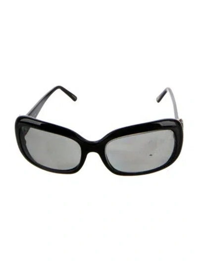Pre-owned Chopard Shield Tinted Sunglasses In Black